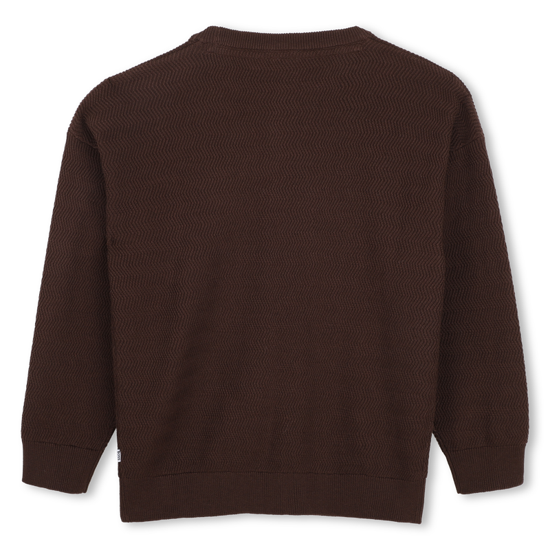 Maglione in maglia BOSS 
                        RAGAZZO