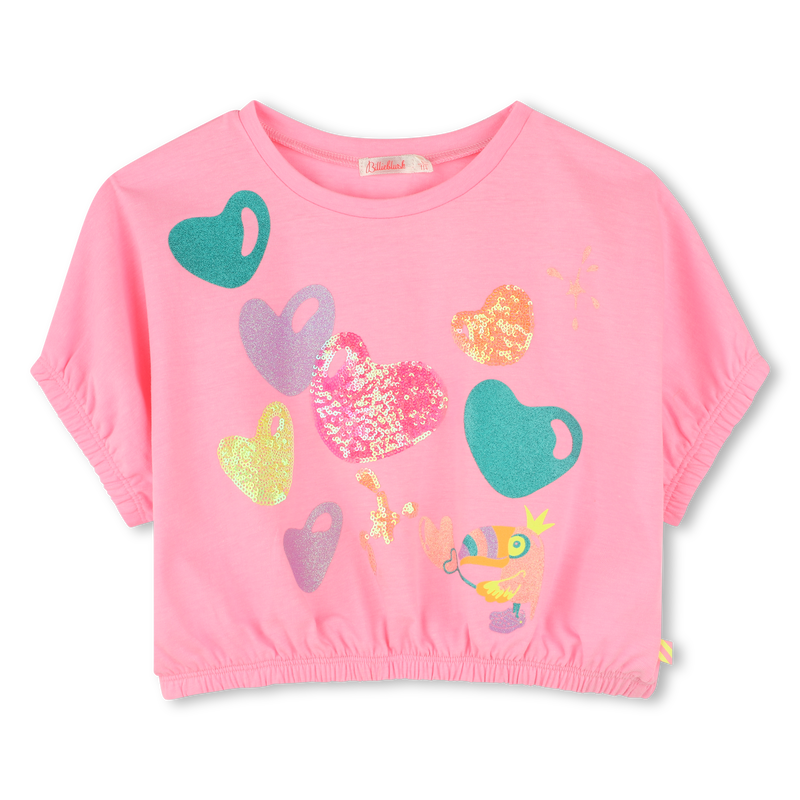 T-shirt a maniche corte BILLIEBLUSH 
                        BAMBINA