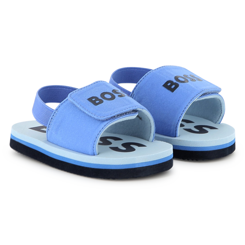 Ciabatte con scratch BOSS 
                        RAGAZZO