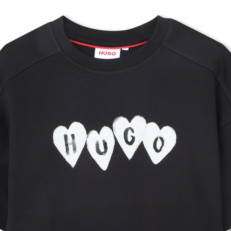 T-shirt a maniche corte HUGO 
                        BAMBINA