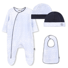 Set pigiama, bavaglino e cappello BOSS 
                    RAGAZZO