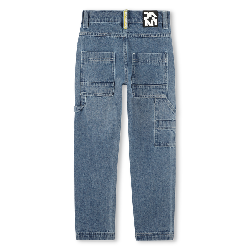 Jeans con vita regolabile DKNY 
                        UNISEX