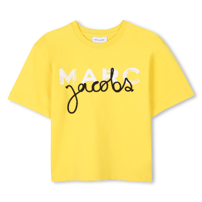 T-shirt girocollo in cotone MARC JACOBS RAGAZZO