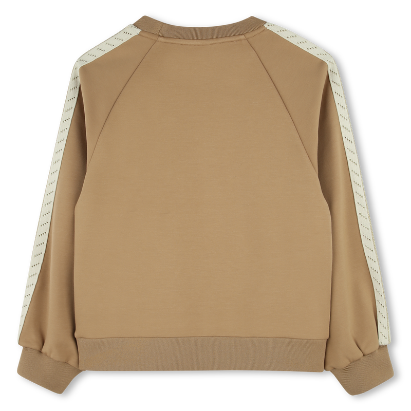 Felpa con spalla fantasia BOSS 
                        BAMBINA