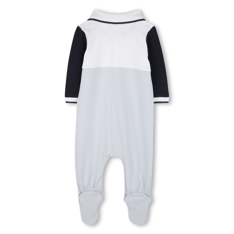 Pigiama tricolore collo polo BOSS 
                        RAGAZZO