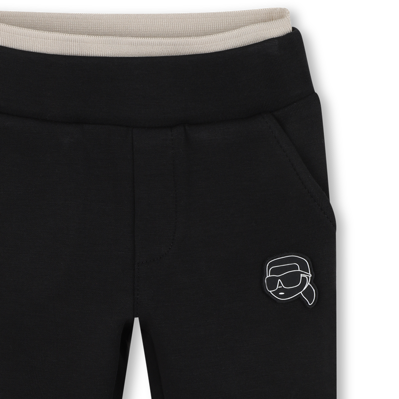 Set cardigan e pantaloni in doppia jersey KARL LAGERFELD KIDS 
                        RAGAZZO