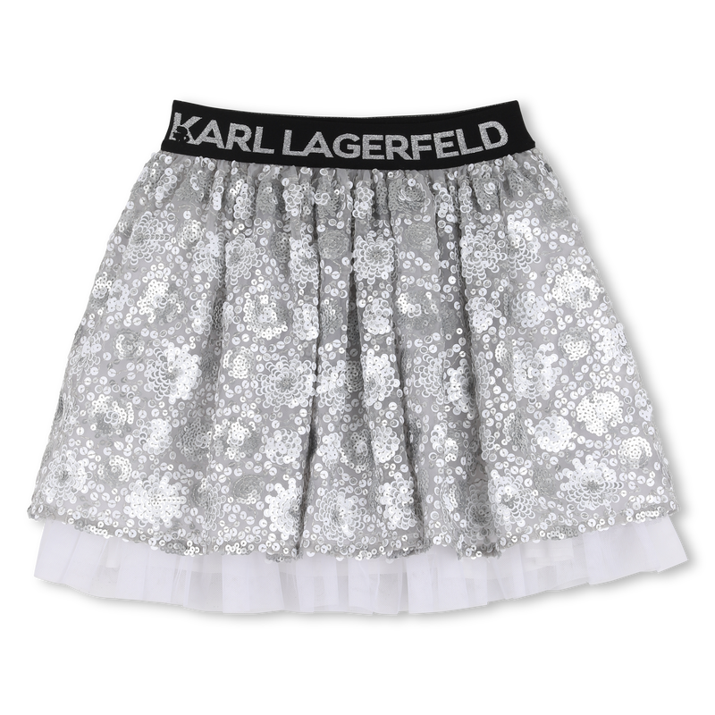 Gonna da cerimonia KARL LAGERFELD KIDS 
                        BAMBINA
