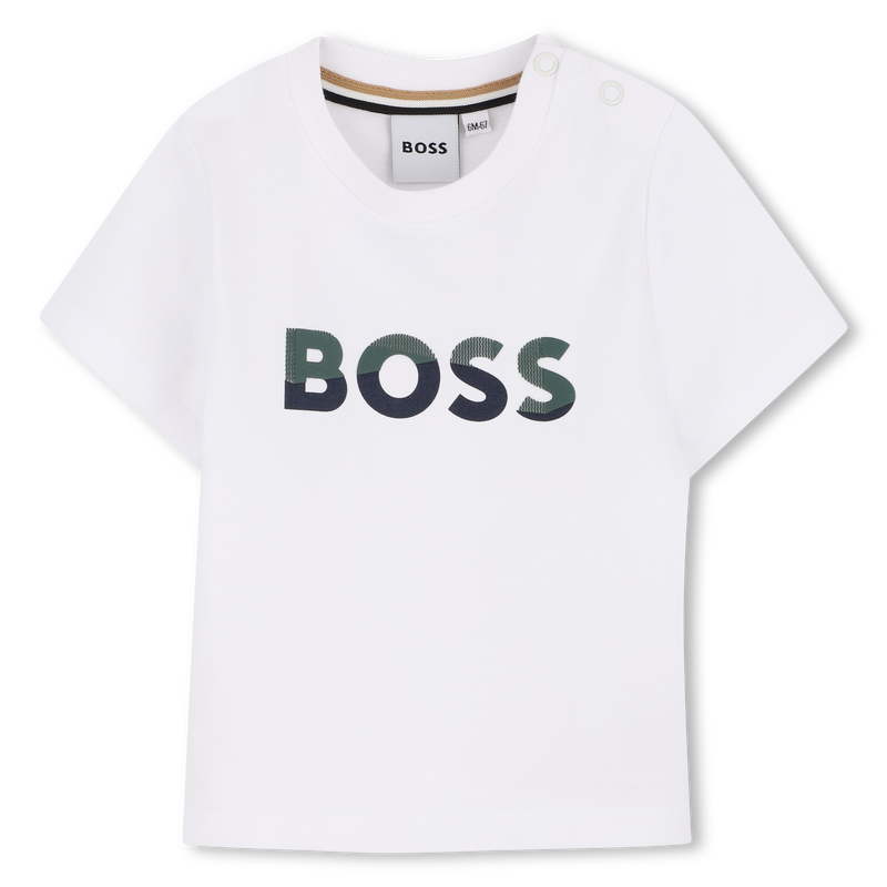 SET T-SHIRT E BERMUDA BOSS 
                        RAGAZZO