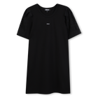 Vestito cerimonia bimateriale DKNY 
                    BAMBINA