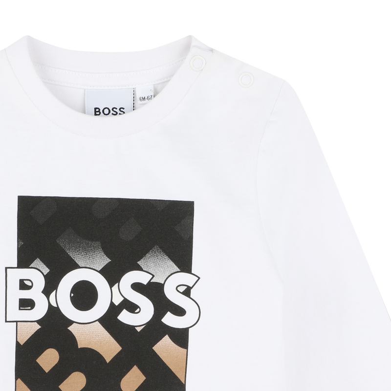 T-shirt a maniche lunghe BOSS 
                        RAGAZZO