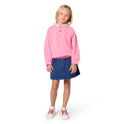 Felpa con cappuccio KENZO KIDS BAMBINA
