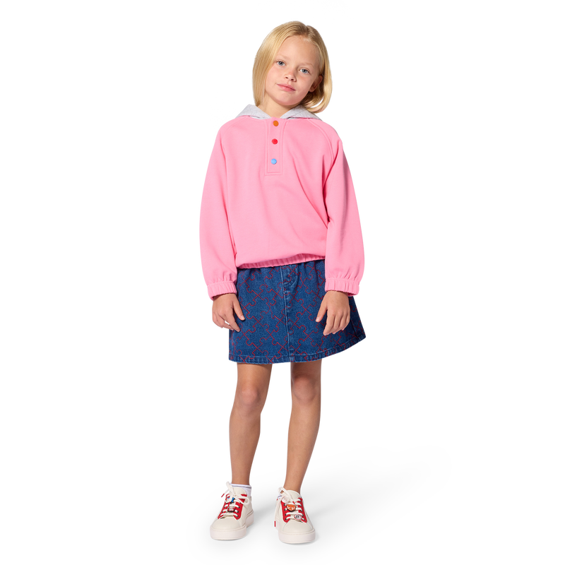 Felpa con cappuccio KENZO KIDS 
                        BAMBINA