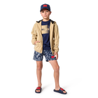 Felpa jogger con cappuccio HUGO 
                    RAGAZZO