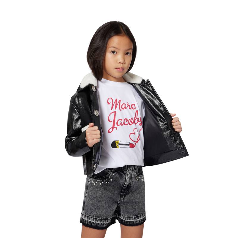 T-shirt a maniche corte MARC JACOBS 
                        BAMBINA