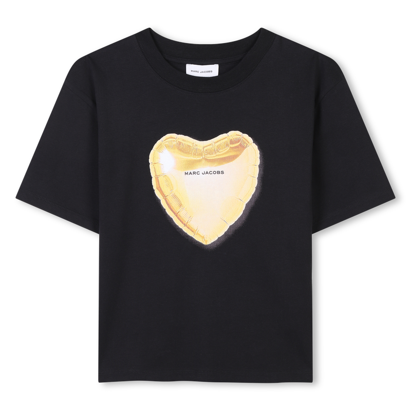 T-shirt da cerimonia in cotone MARC JACOBS 
                        BAMBINA