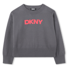 Maglione lavorato a maglia DKNY 
                    BAMBINA