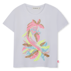 T-shirt manica corta, BIANCO, hi-res