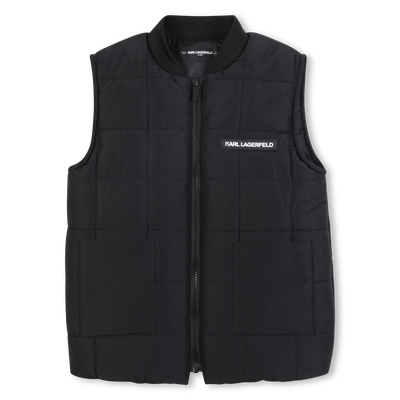Piumino smanicato KARL LAGERFELD KIDS RAGAZZO