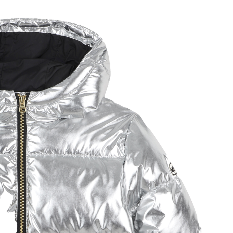 Piumino con cappuccio MICHAEL KORS 
                        BAMBINA