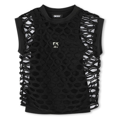 T-shirt bicolore 2 in 1 DKNY BAMBINA