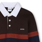 Polo a maniche lunghe BOSS 
                    RAGAZZO