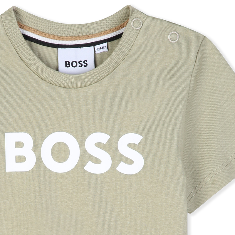 T-shirt a maniche corte BOSS 
                        RAGAZZO