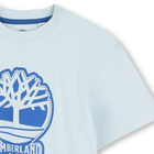 T-shirt bicolore con logo TIMBERLAND 
                    RAGAZZO
