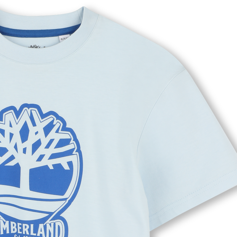 T-shirt bicolore con logo TIMBERLAND 
                        RAGAZZO