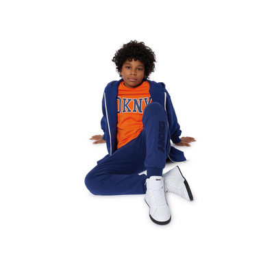 Lace-Up Leather Sneakers DKNY UNISEX