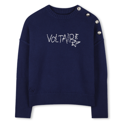 MAGLIA GIROCOLLO ZADIG & VOLTAIRE BAMBINA