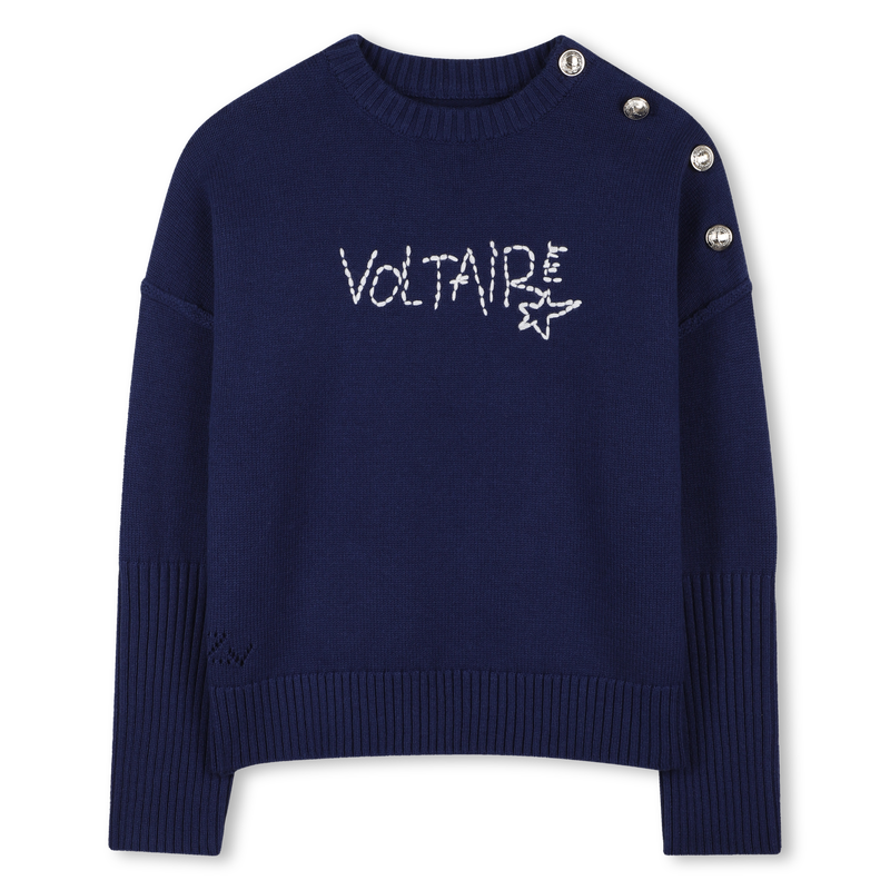 MAGLIA GIROCOLLO ZADIG & VOLTAIRE 
                        BAMBINA