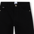Pantalone in denim con chiusura a bottone BOSS 
                    BAMBINA