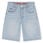 Bermuda in denim HUGO 
                    RAGAZZO