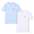 Set 2 t-shirt in cotone BOSS 
                    RAGAZZO