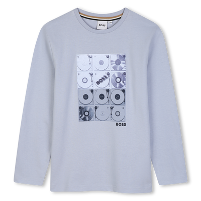 Maglietta a maniche lunghe BOSS RAGAZZO