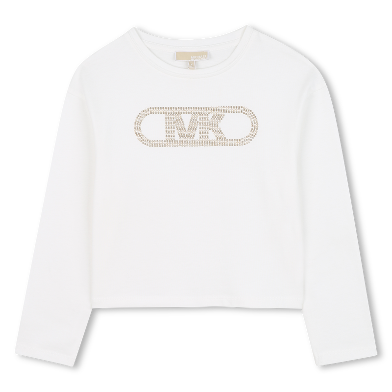 T-shirt in jersey a maniche lunghe MICHAEL KORS 
                        BAMBINA