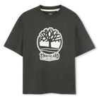 T-shirt bicolore con logo, TIGLIO, hi-res