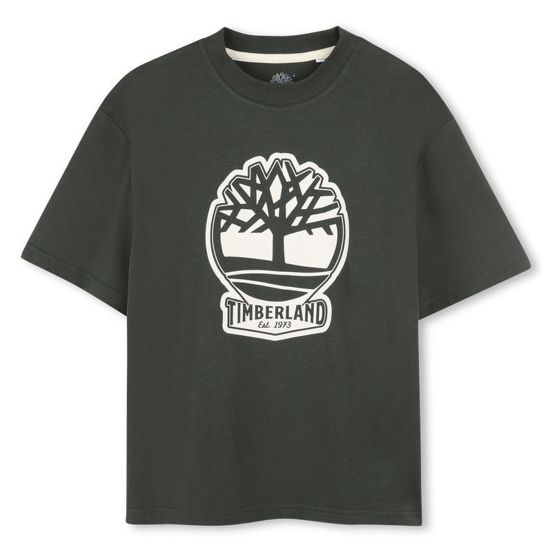 T-shirt bicolore con logo TIMBERLAND 
                        RAGAZZO