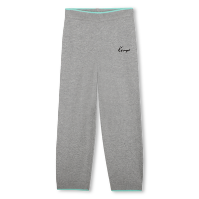 Pantaloni in maglia KENZO KIDS BAMBINA
