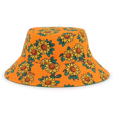Bob reversibile in cotone KENZO KIDS UNISEX