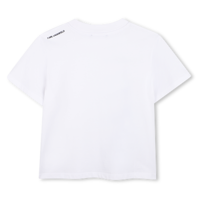 T-SHIRT STAMPATA KARL LAGERFELD KIDS RAGAZZO