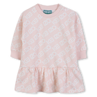 Abito in felpa stampata KENZO KIDS 
                    BAMBINA