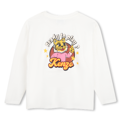 Maglietta a maniche lunghe KENZO KIDS BAMBINA