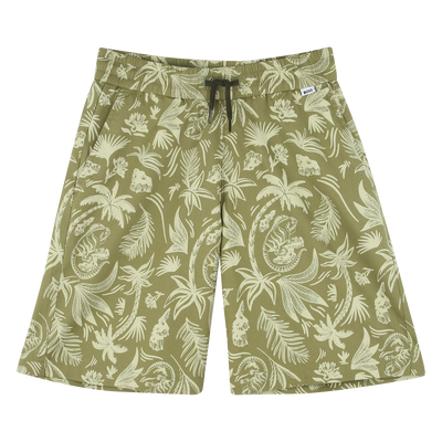 Bermuda in cotone stampato BOSS BAMBINO