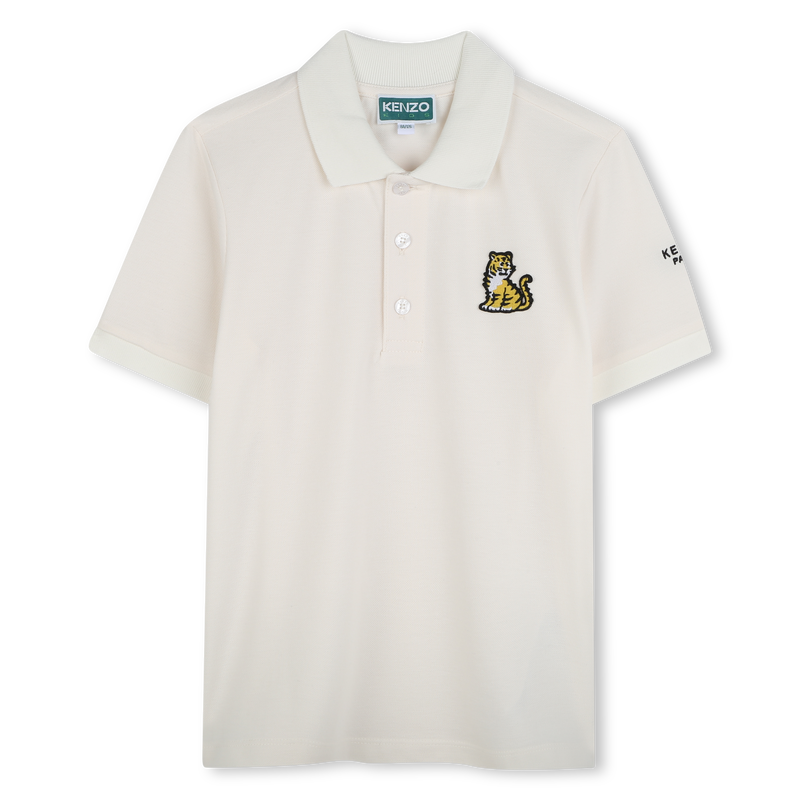 Polo maniche corte cotone KENZO KIDS 
                        UNISEX
