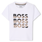 T-shirt a maniche corte, BIANCO, hi-res