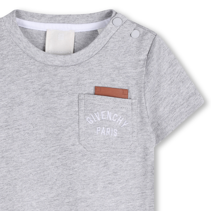 T-SHIRT A MANICHE CORTE GIVENCHY 
                        RAGAZZO