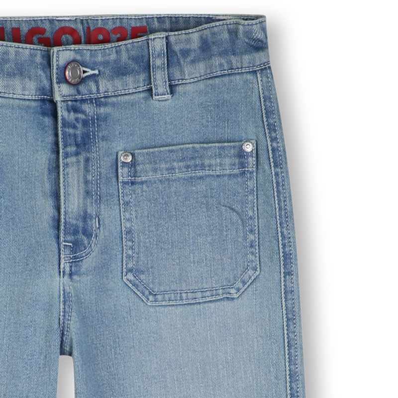 PANTALONI IN DENIM HUGO 
                        BAMBINA