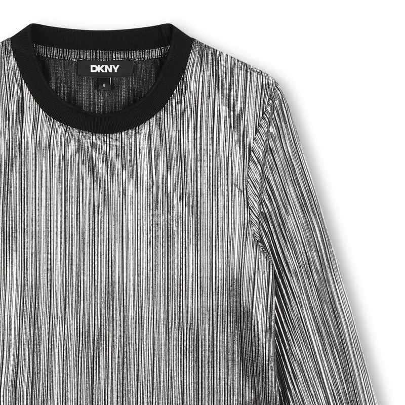 T-shirt a maniche lunghe DKNY 
                        BAMBINA