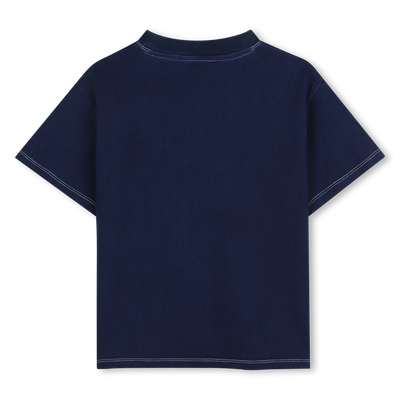 T-SHIRT A MANICHE CORTE KENZO KIDS RAGAZZO